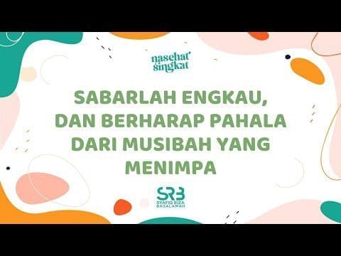 Sabarlah .. Sabarlah ..