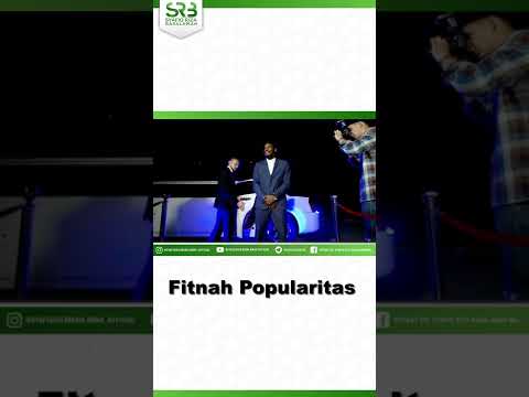 Fitnah Popularitas – Ustadz Dr Syafiq Riza Basalamah MA