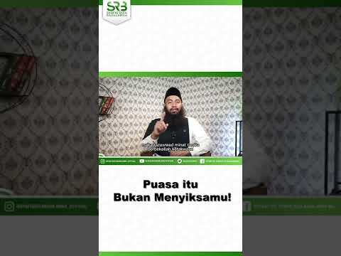 Puasa itu Bukan Menyiksamu! – Ustadz Dr Syafiq Riza Basalamah MA