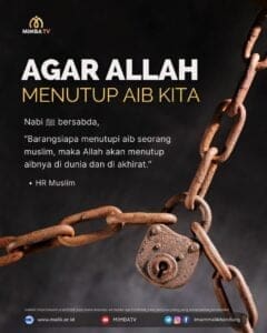 agar allah menutupi aib kita