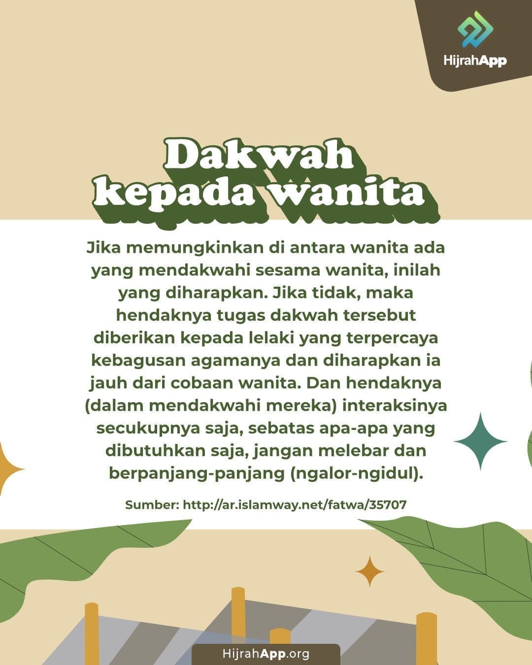 Dakwah Kepada Wanita