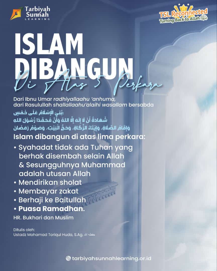 Islam Dibangun Diatas 5 Perkara