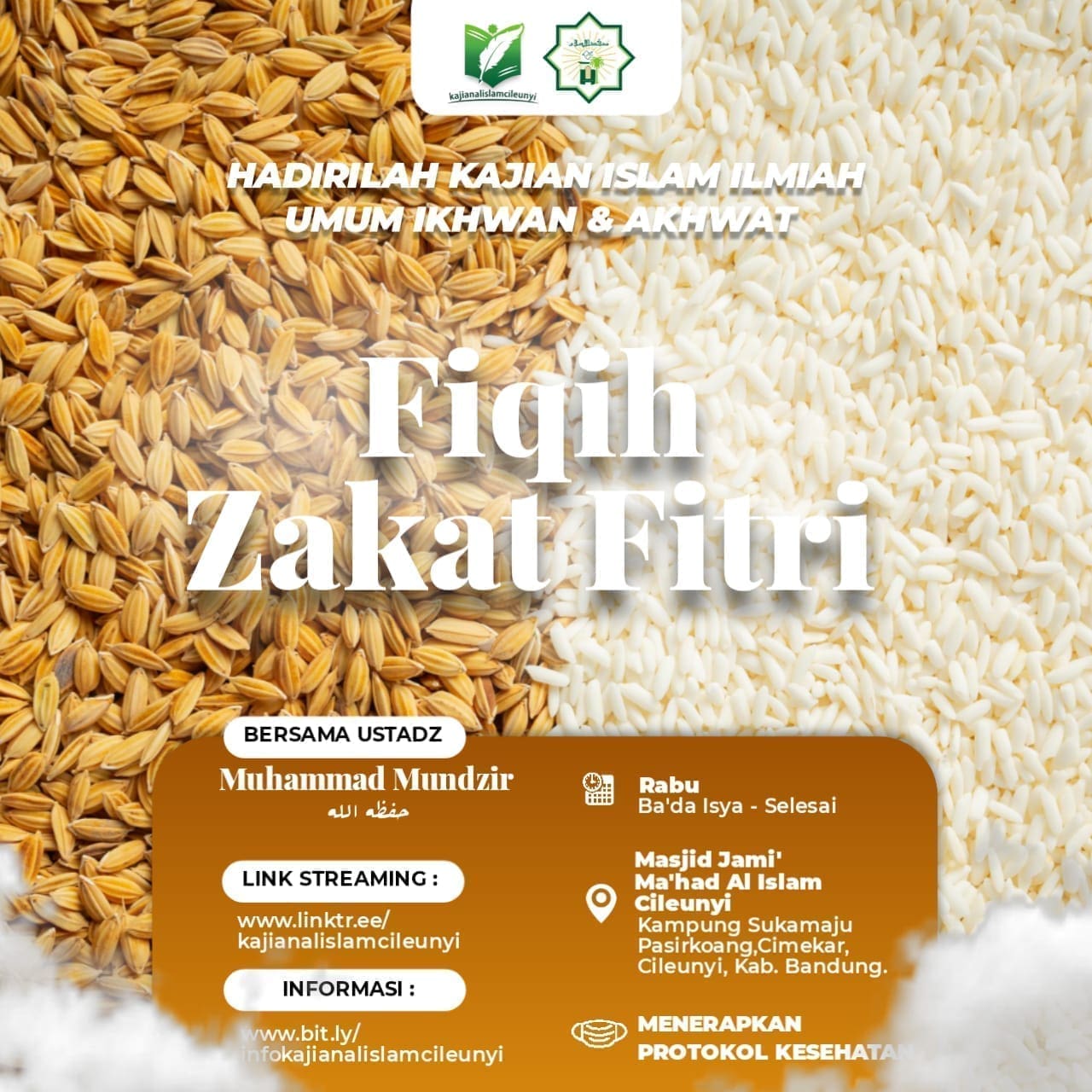 Info Kajian Bandung: Fiqih Zakat Fitri Info Kajian Bandung: Fiqih Zakat Fitri