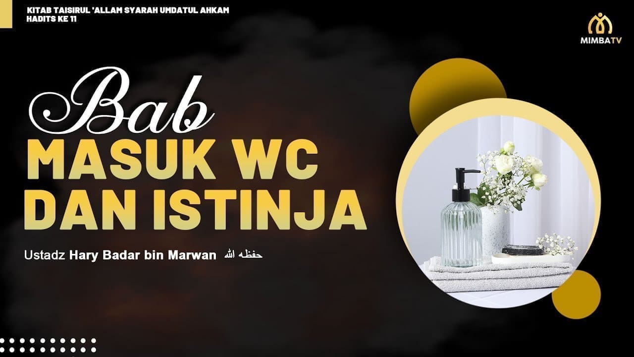 Bab masuk WC dan Istinja