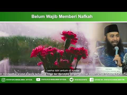 Belum Wajib Memberi Nafkah