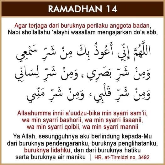 14 RAMADHAN 1445