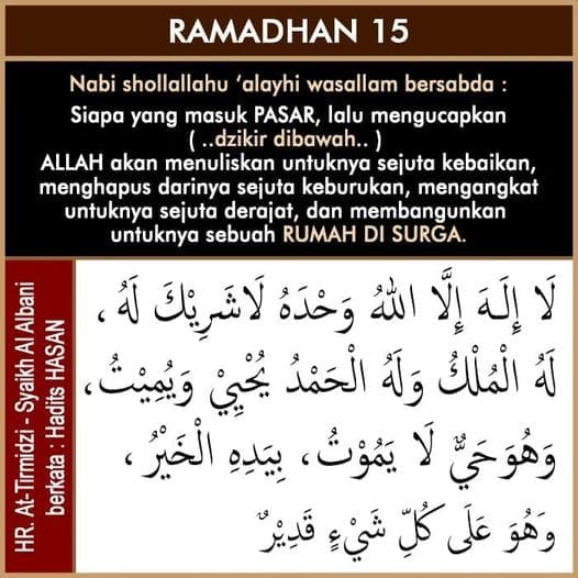 15 RAMADHAN 1445