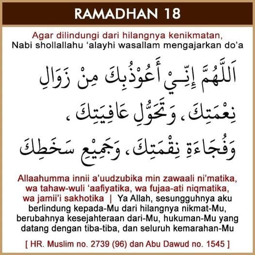 18 RAMADHAN 1445