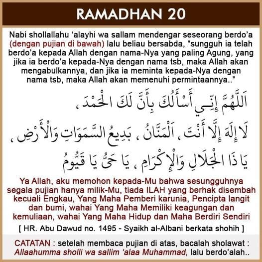 20 RAMADHAN 1445