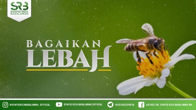 Bagaikan Lebah – Ustadz Dr. Syafiq Riza Basalamah, M.A. Bagaikan Lebah – Ustadz Dr. Syafiq Riza Basalamah, M.A.