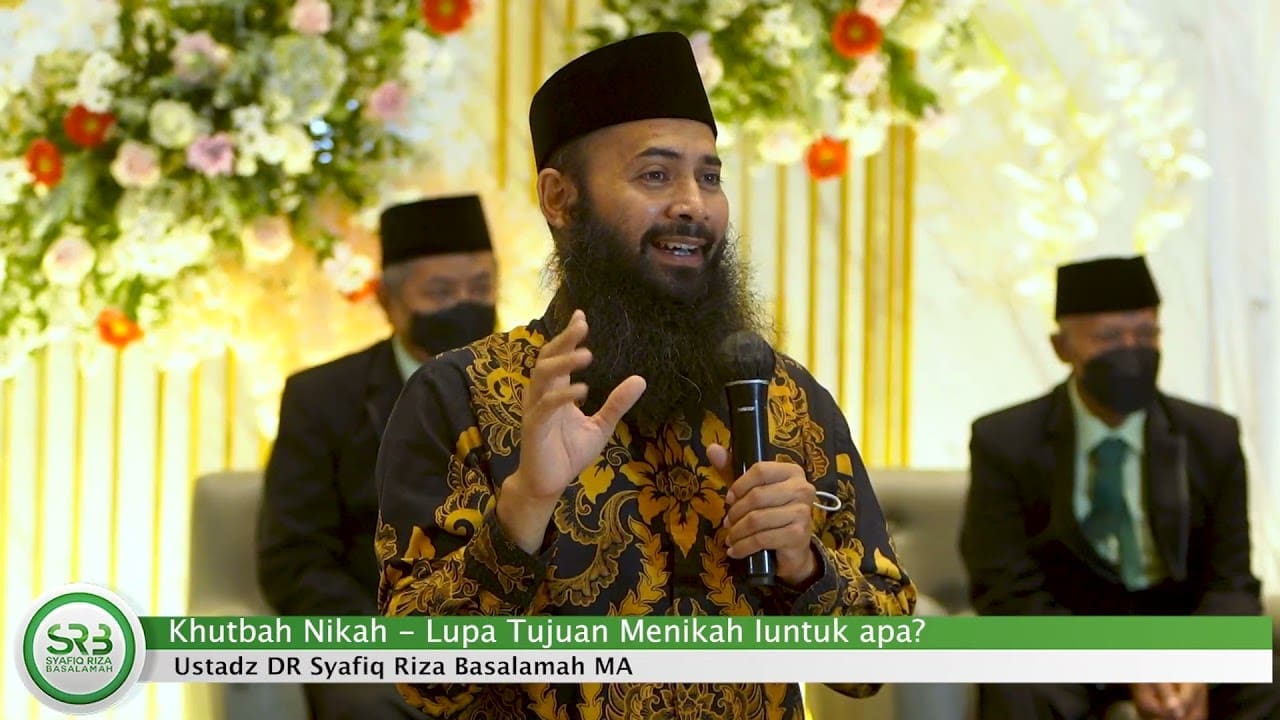 Khutbah Nikah – Tujuan Rumah Tangga