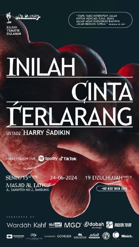 KAJIAN RUTIN SENIN Ketika hati sudah terpaut.. Kadang aturan tak lagi jadi acuan…