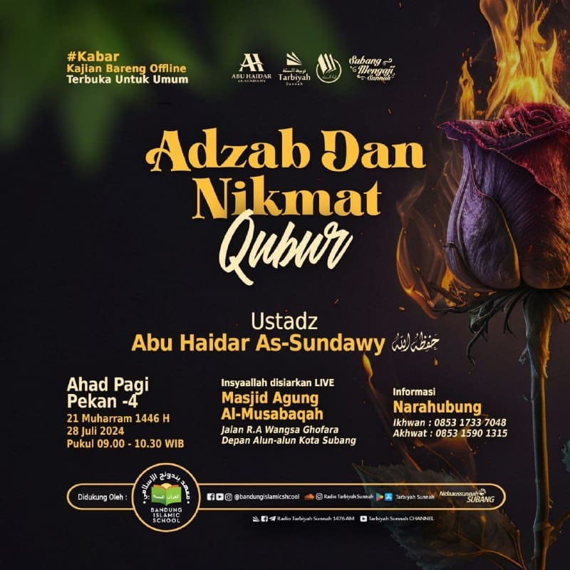 *ADZAB & NIKMAT QUBUR* Ustadz Abu Haidar As-Sundawy حفظه الله *#KaBar* *Kaji…