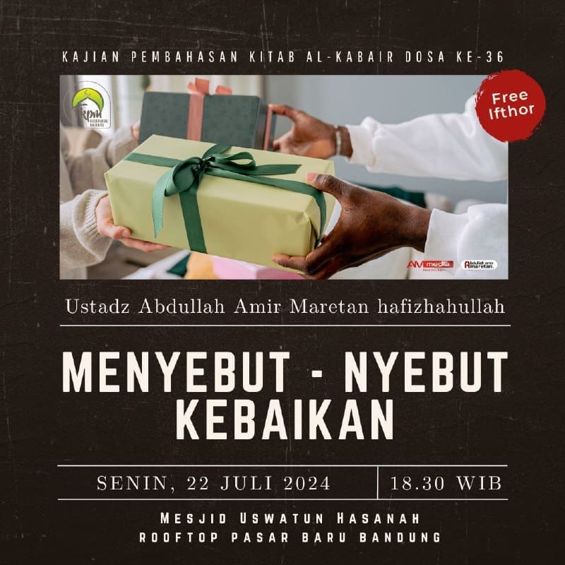 *Bismillahirrahmanirrahim.**In Syaa Allah**Kajian Rutin SENIN MALAM ** _Pembahas…