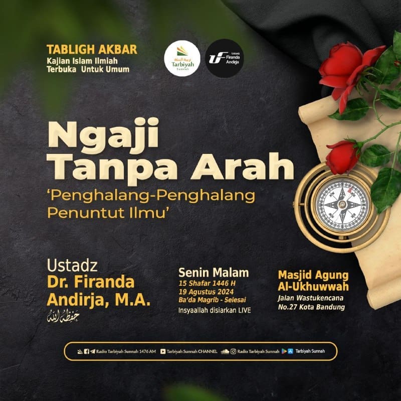 *TABLIGH AKBAR**Kajian Islam Ilmiah*Terbuka Untuk Umum—————Senin Malam…