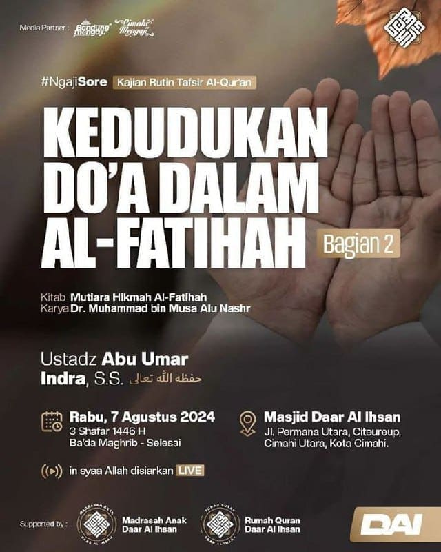 *Masjid Daar Al Ihsan*Jl. Permana Kec. Cimahi utara, CimahiMasjid Daar Al Ihsan…