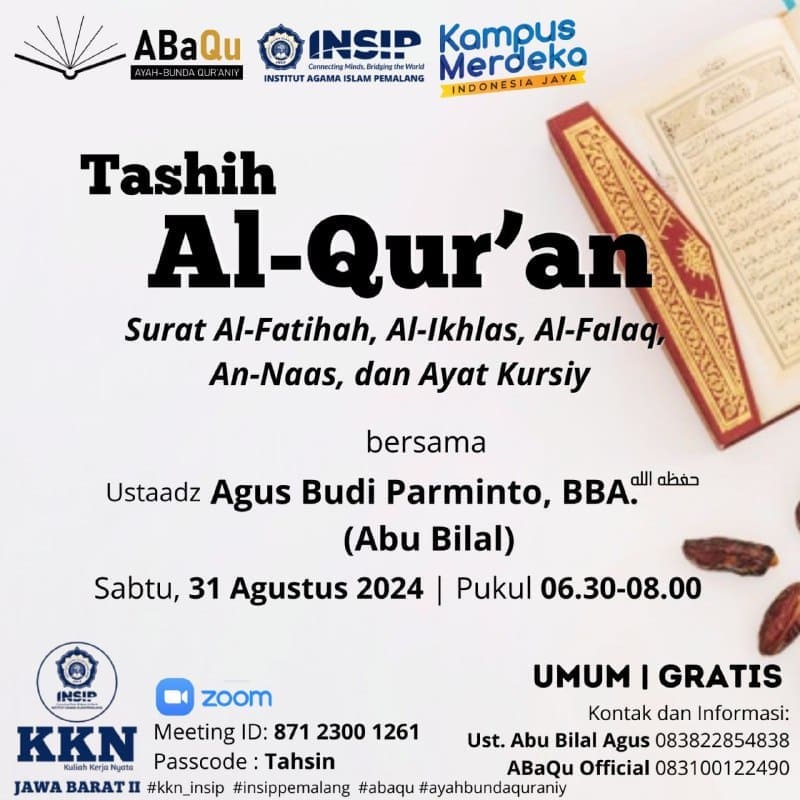 *Tashih Al-Qur’an* _Perbaikan Bacaan Al-Qur’an_(Untuk Umum)_*”Surat Al-Fatihah,… *Tashih Al-Qur’an* _Perbaikan Bacaan Al-Qur’an_(Untuk Umum)_*”Surat Al-Fatihah,…