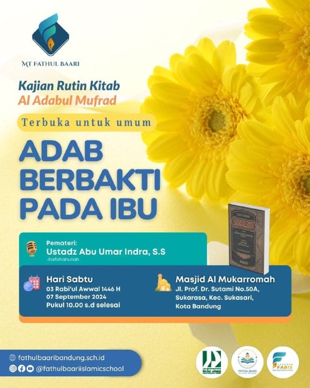 _Bismillah…_  Pemateri : *Ustadz Abu Umar Indra, S.S.  Hafizhahullah* *Pukul 1…