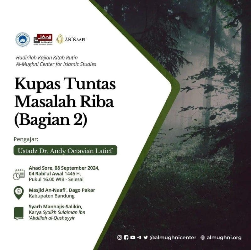 _Bismillah…_Pemateri: *Ustadz Dr. Andy Octavian Latief, M.Sc.  Hafizhahullah* …