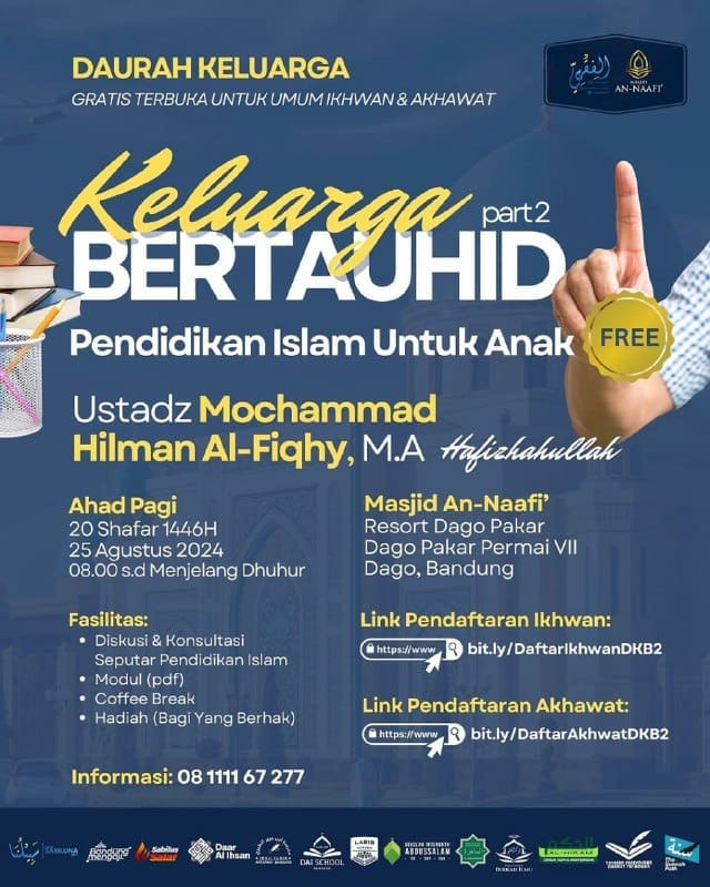 PENDIDIKAN ISLAM UNTUK ANAK Bersama Ustadz Mochammad Hilman Al-Fiqhy, M.A Hafizh…