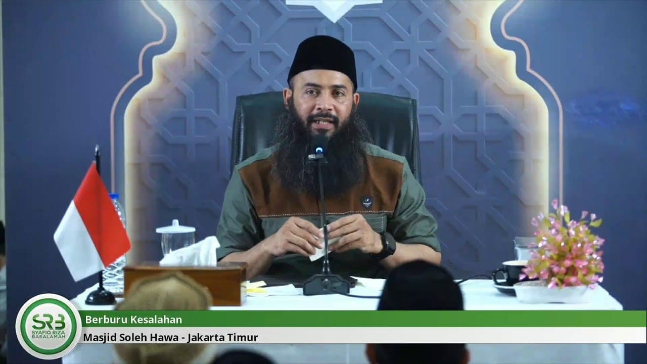 Berburu Kesalahan – Ustadz DR Syafiq Riza Basalamah MA