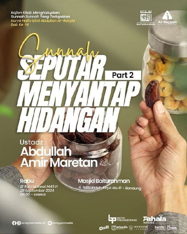 _Bismillah…_Pemateri: *Ustadz Abdullah Amir Maretan Hafizhahullah* *Pukul 08.0…