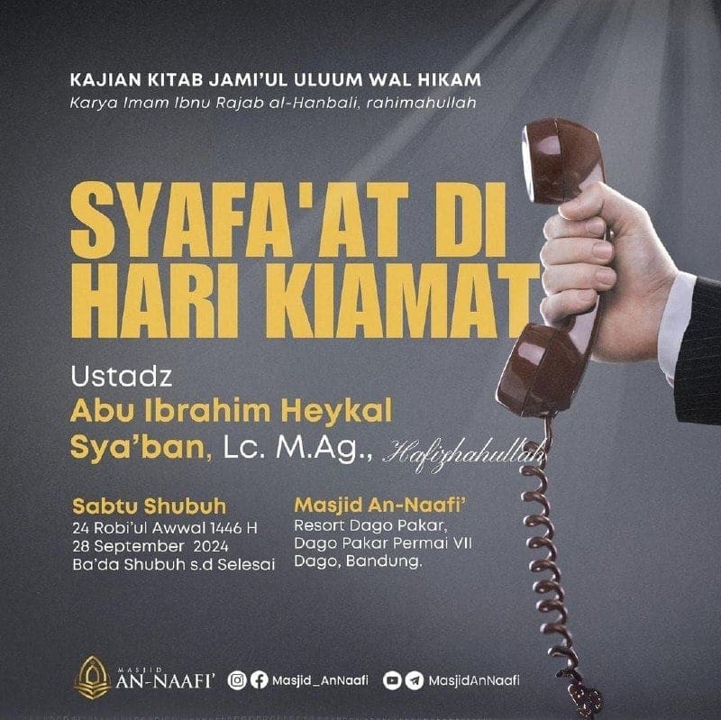 _Bismillah…_Pemateri: *Ustadz Abu Ibrahim Heykal Sya’ban, Lc., M.Ag Hafizhahul…