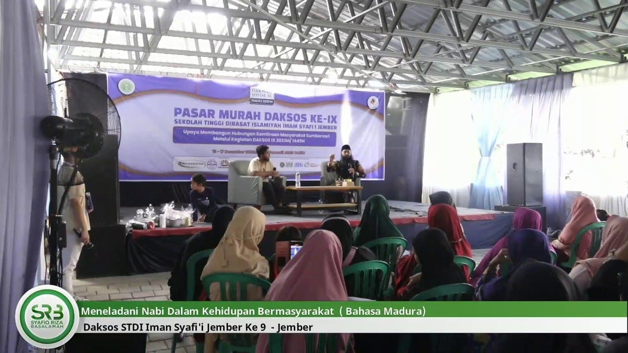 Daksos STDI Iman Syafi'i Jember Ke 9 – Ustadz DR Syafiq Riza Basalamah MA