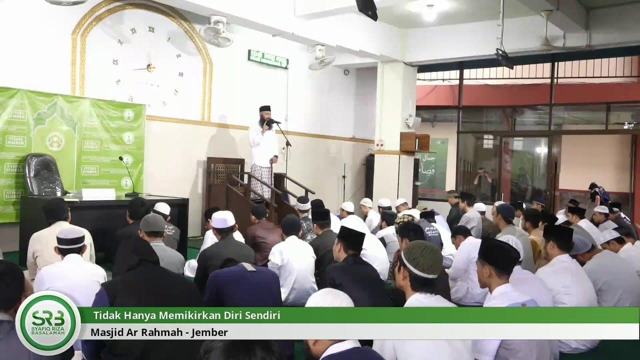 Khutbah Jum'at – Ustadz DR Syafiq Riza Basalamah MA