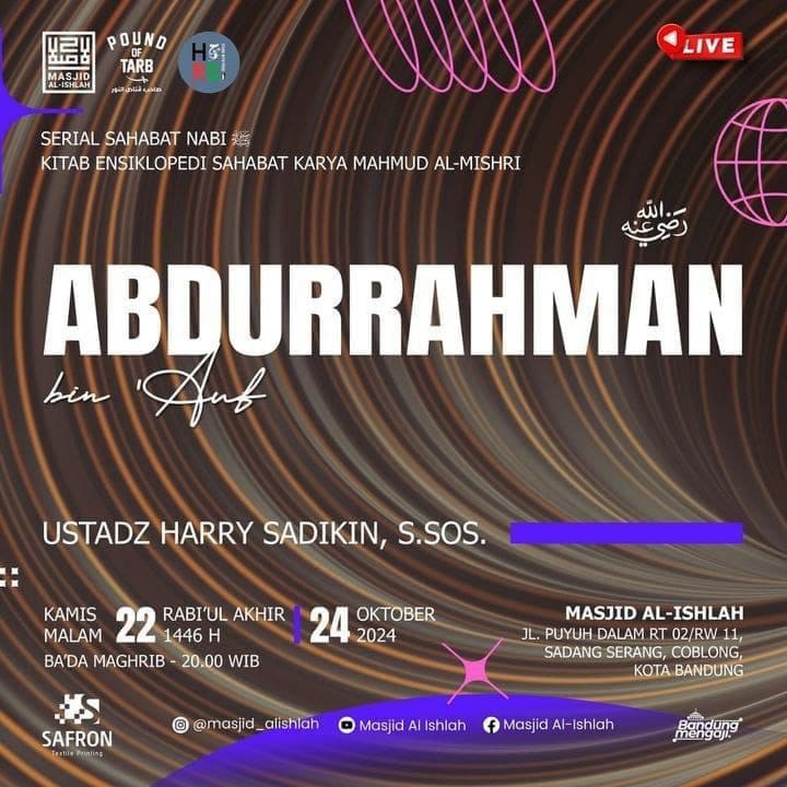 _Bismillah…_ Pemateri : *Ustadz Harry Sadikin, S.Sos. Hafizhahullah* *Ba’da M… _Bismillah…_ Pemateri : *Ustadz Harry Sadikin, S.Sos. Hafizhahullah* *Ba’da M…