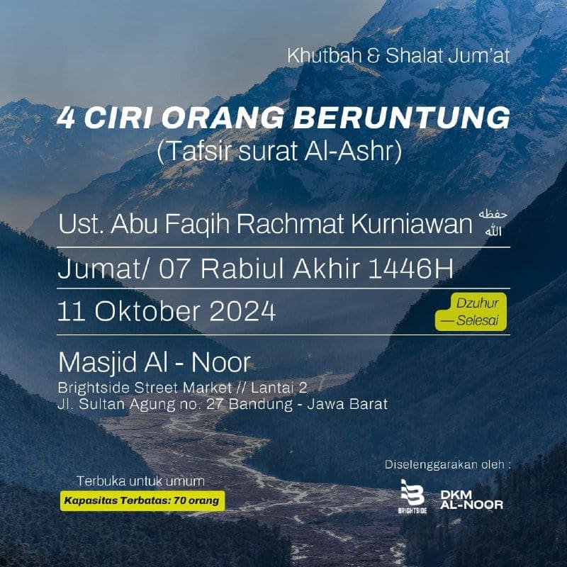 _Bismillah…_ *Ustadz Abu Faqih Rachmat Kurniawan Hafizhahullah* *KHUTBAH &…