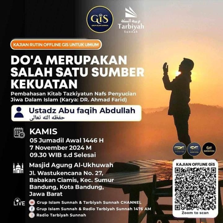 _Bismillah…_Pemateri : *Ustadz Abu Faqih Abdullah Hafizhahullah* *Pukul 09.30 …