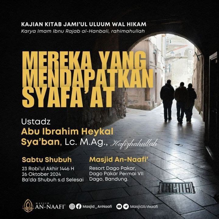 _Bismillah…_Pemateri: *Ustadz Abu Ibrahim Heykal Sya’ban, Lc., M.Ag Hafizhahul…