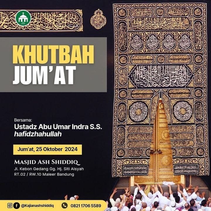 _Bismillah…_Pemateri : *Ustadz Abu Umar Indra, S.S. Hafizhahullah* *KHUTBAH &a…