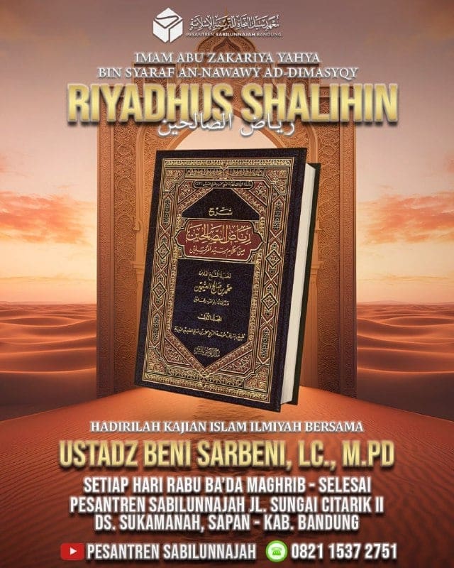 _Bismillah…_Pemateri: *Ustadz Beni Sarbeni, Lc., M.Pd. Hafizhahullah* *Ba’da M…