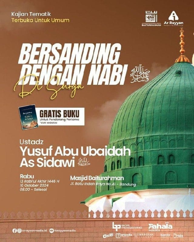 _Bismillah…_Pemateri: *Ustadz Yusuf Abu Ubaidah as Sidawi Hafizhahullah* *Puku…