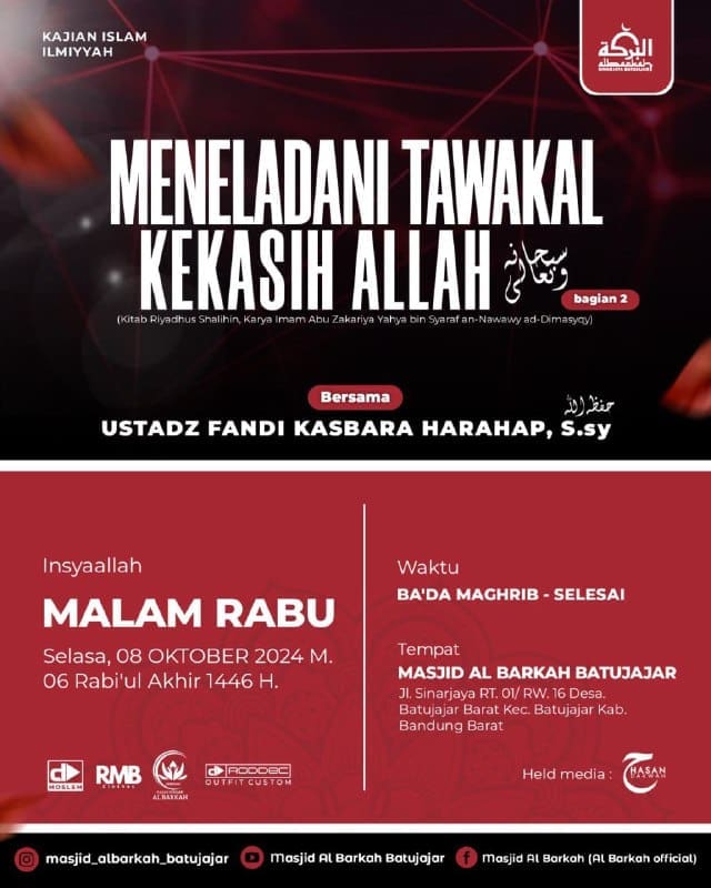 ••••┈┈••••◎◈﷽◈◎••••┈┈••••Ikutilah Kajian Islam Ilmiah, Bersama : Ustadz *Fandi K…