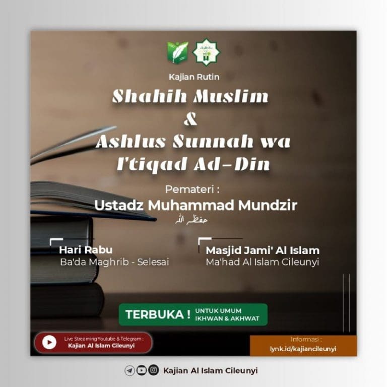 _(KEMBALI LAGI JANGAN LEWATKAN)_ *InsyaaAllah, HADIRILAH KAJIAN ISLAM ILMIAH UMU…