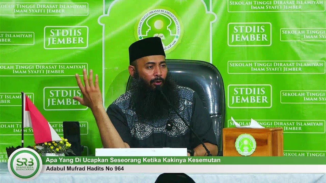 Apa Yang Di Ucapkan Seseorang Ketika Kakinya Kesemutan – Ustadz DR Syafiq Riza Basalamah MA