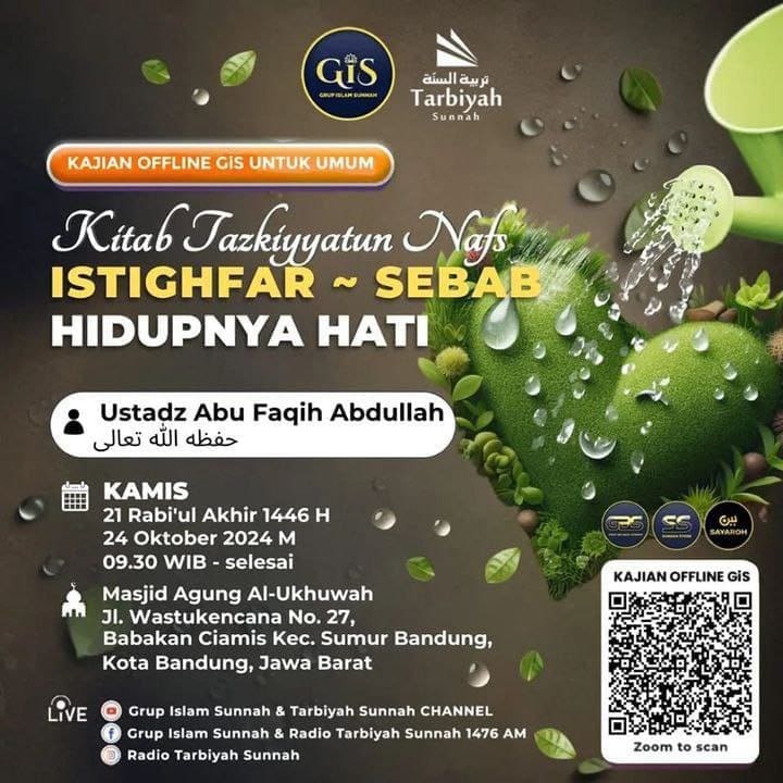 _Bismillah…_Pemateri : *Ustadz Abu Faqih Abdullah Hafizhahullah* *Pukul 09.30 …