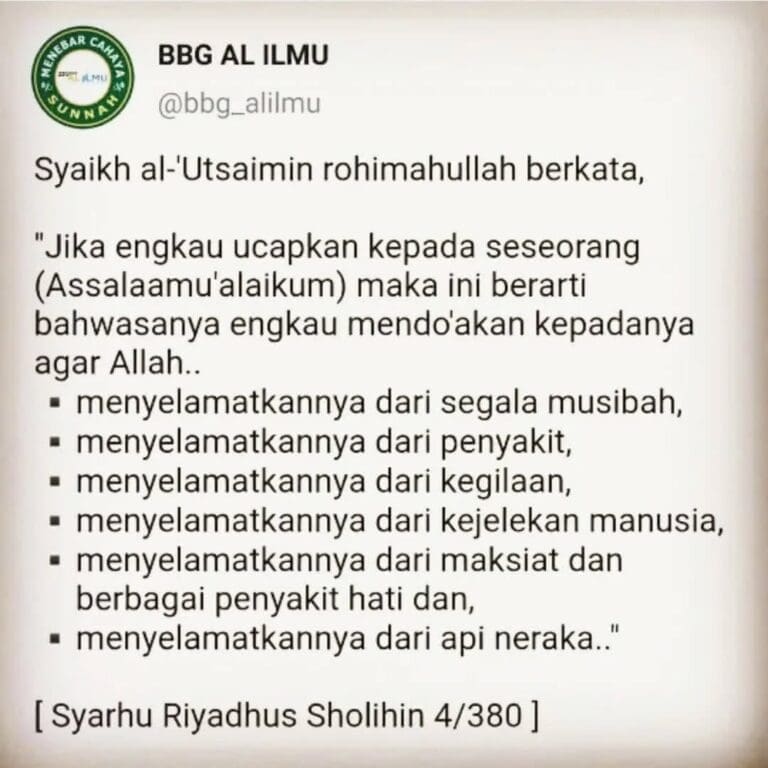 Biasakanlah untuk selalu mengucapkan salam .. baik itu di rumah maupun di kantor… Biasakanlah untuk selalu mengucapkan salam .. baik itu di rumah maupun di kantor…