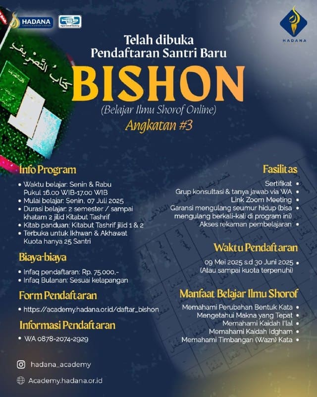 _Bismillah…_Dengan mengharap Ridho dan Keberkahan dari Allah Ta’ala. Ikutilah … _Bismillah…_Dengan mengharap Ridho dan Keberkahan dari Allah Ta’ala. Ikutilah …