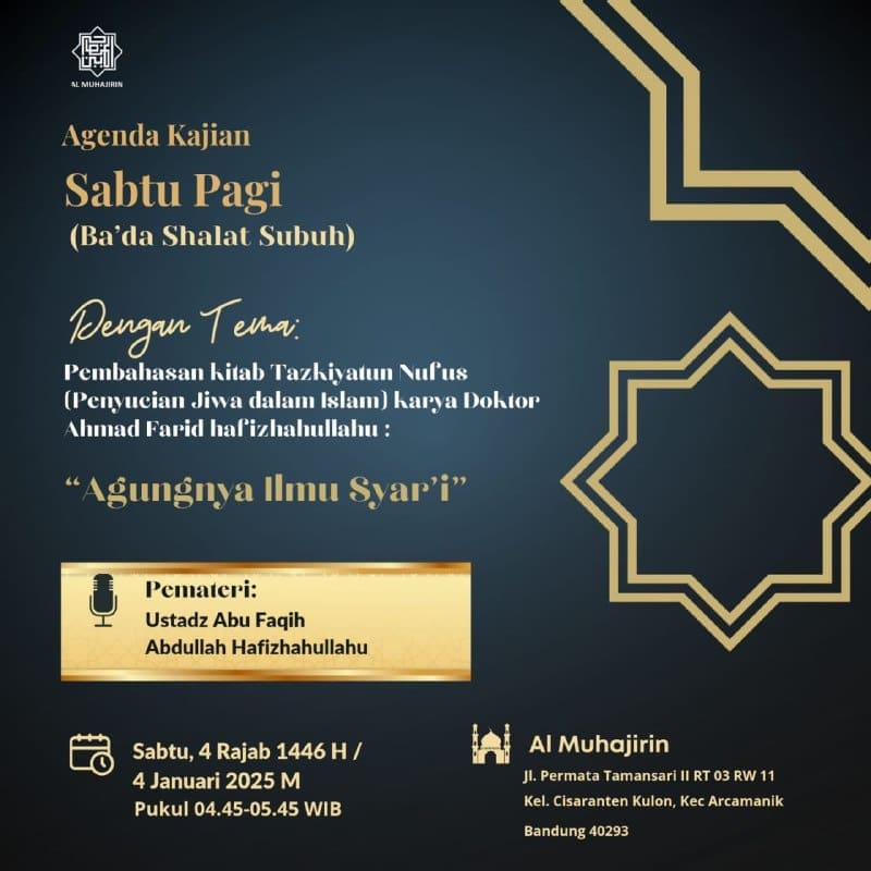 _Bismillah…_Pemateri: *Ustadz Abu Faqih Abdullah Hafizhahullah* *Pukul 04.45 W…