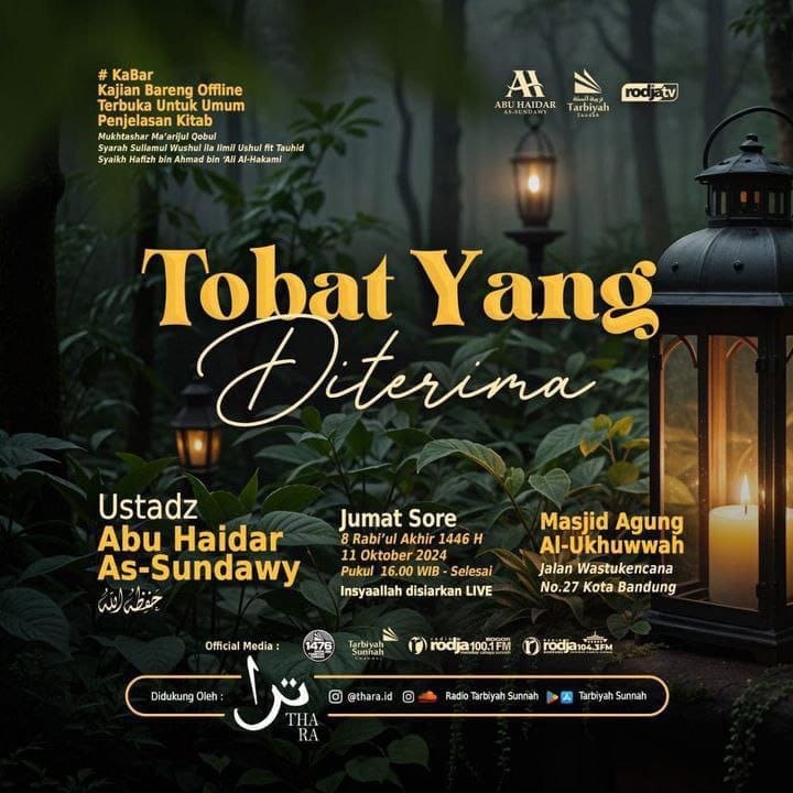 _Bismillah…_Pemateri : *Ustadz Abu Haidar As-Sundawy Hafizhahullah* *Pukul 16….
