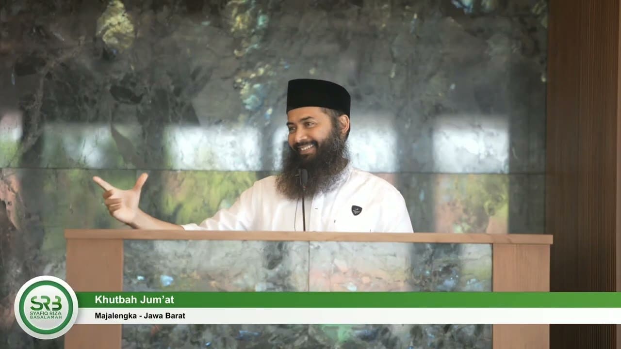Khutbah Jum'at – Ustadz Dr Syafiq Riza Basalamah, MA