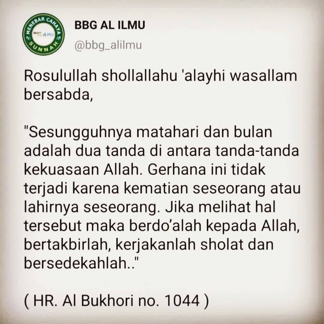 APAKAH MENGERJAKAN DENGAN JAMA’AH MERUPAKAN SYARAT SHOLAT GERHANA..?

Syaikh Muh…