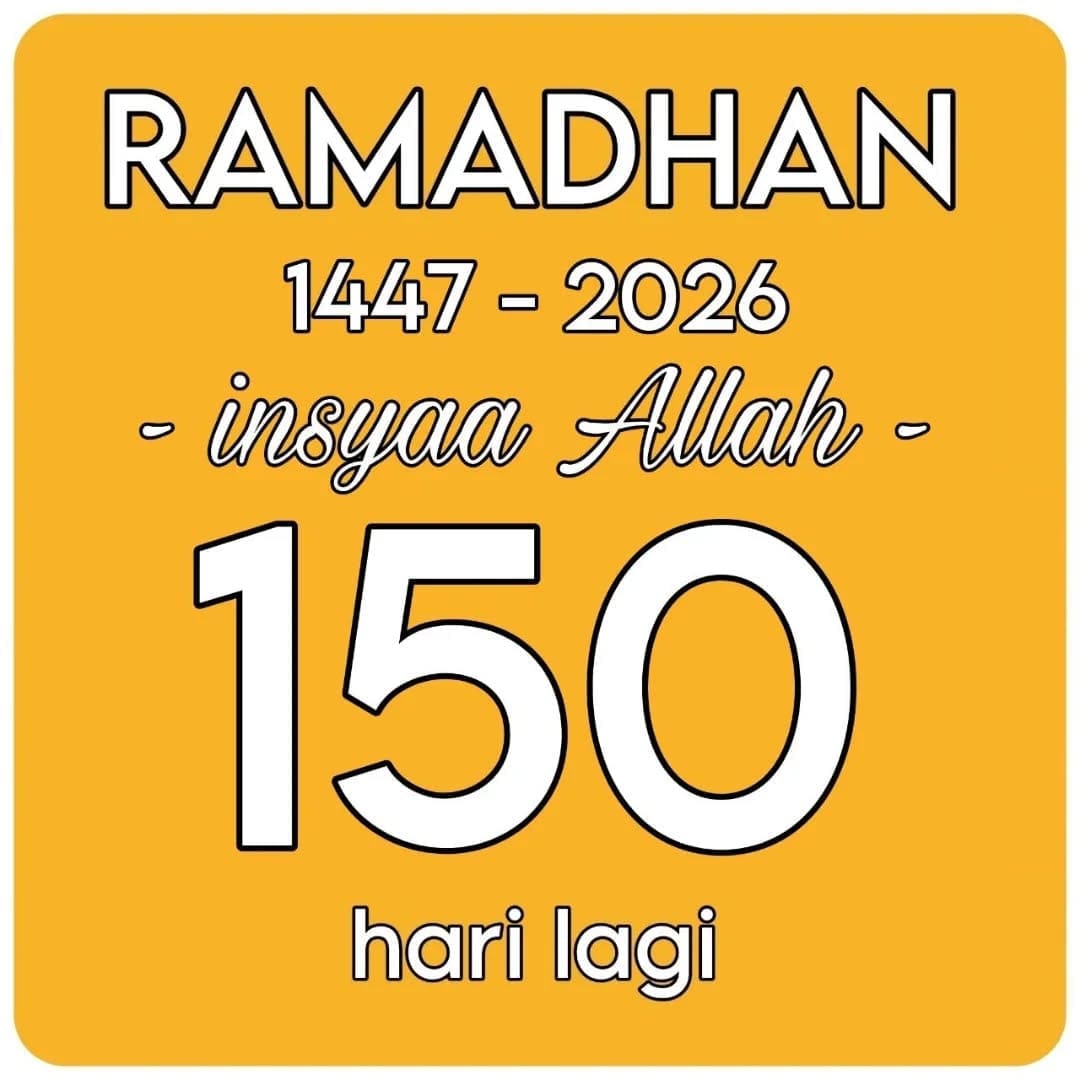 insyaa Allah sekitar 5 bulan lagi kita akan bertemu kembali dengan bulan Ramadha…