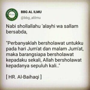 MALAM JUM'AT : 7 JUMADAL AAKHIROH

mari perbanyak membaca sholawat di malam ini ...