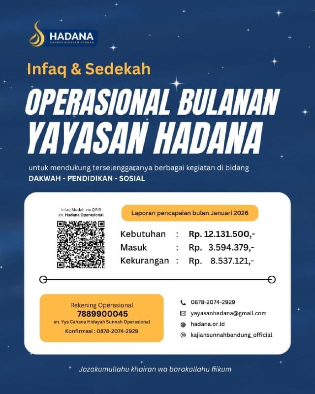 _Bismillah_ *Infak & Sedekah Operasional Yayasan Hadana*Untuk mendukung dakw… _Bismillah_ *Infak & Sedekah Operasional Yayasan Hadana*Untuk mendukung dakw…