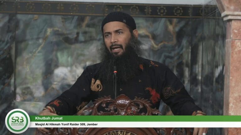 Khutbah Jumat – Ustadz Dr. Syafiq Riza Basalamah, M.A